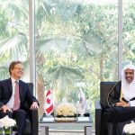 NJ.E. generalni sekretar Lige muslimanskog svijeta, prof.dr. Muhamed Al-Isa, se sastao sa ambasadorom Kanade u Kraljevini Saudijskoj Arabiji, uvaženim Jean Philippe Linteau.